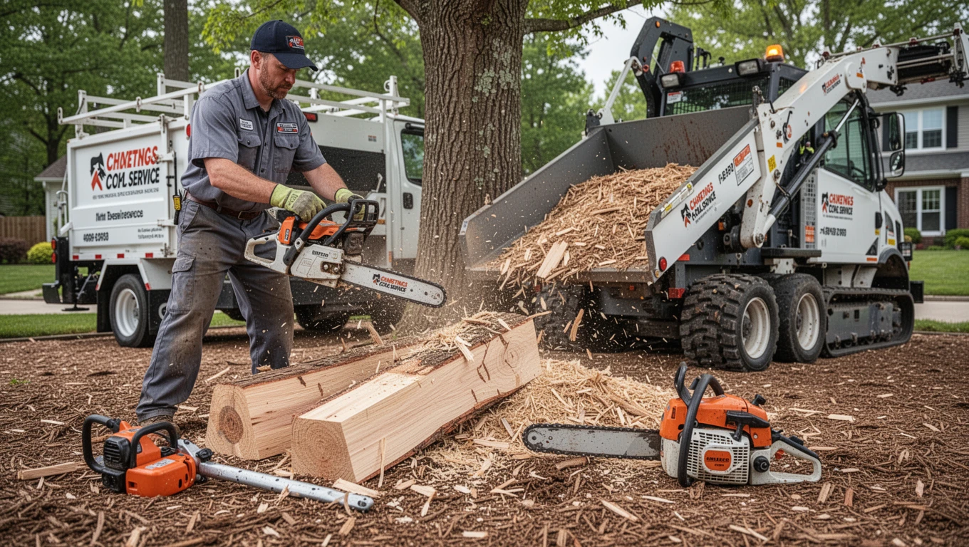 Wood Chipping & Mulching